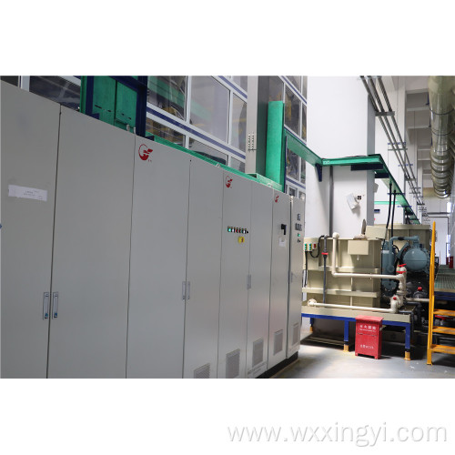 Electroplating line electrical automation control system